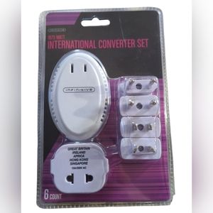Infinitive 1875 WATT International Converter Set Brand New.